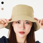 [MOEVENING] KINGDAEDU Bucket Hat: Optical Illusion Fit, Wide Brim for Sun Protection, Comfortable All-Day Wear, Slimming Face Cover Design